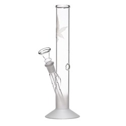 Sand Leaf Glass Bong 26cm